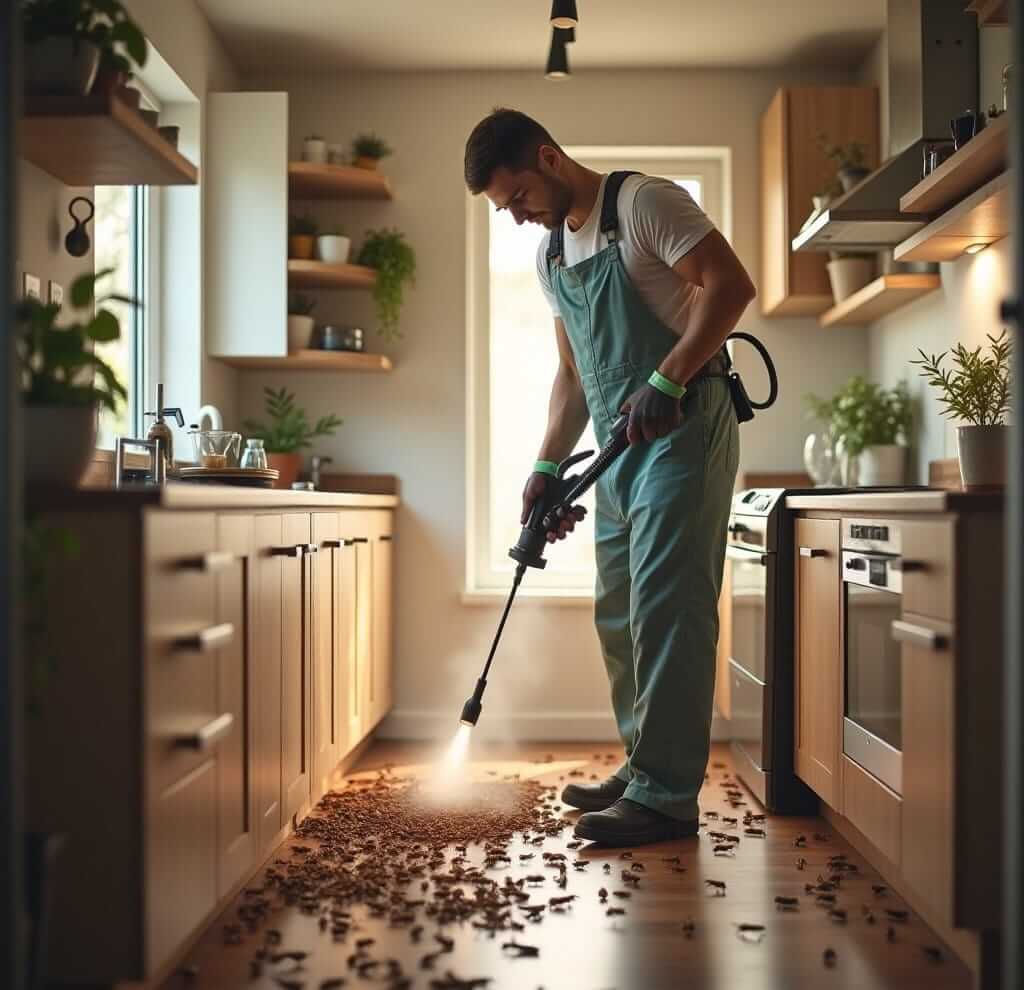 Kitchen german cockroaches